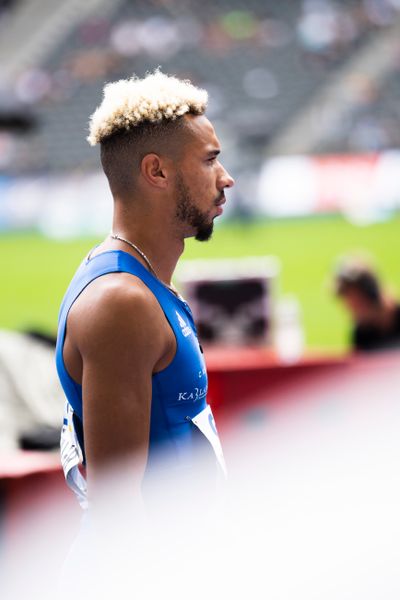 Steven Mueller (LG OVAG Friedberg-Fauerbach) waehrend der deutschen Leichtathletik-Meisterschaften im Olympiastadion am 26.06.2022 in Berlin